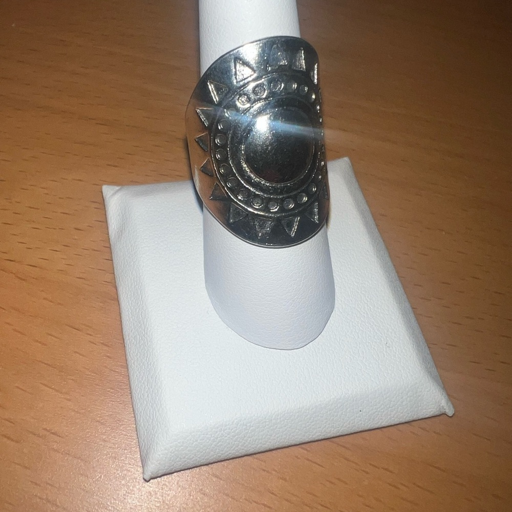 Brand New Silver Statement Ring - image 5